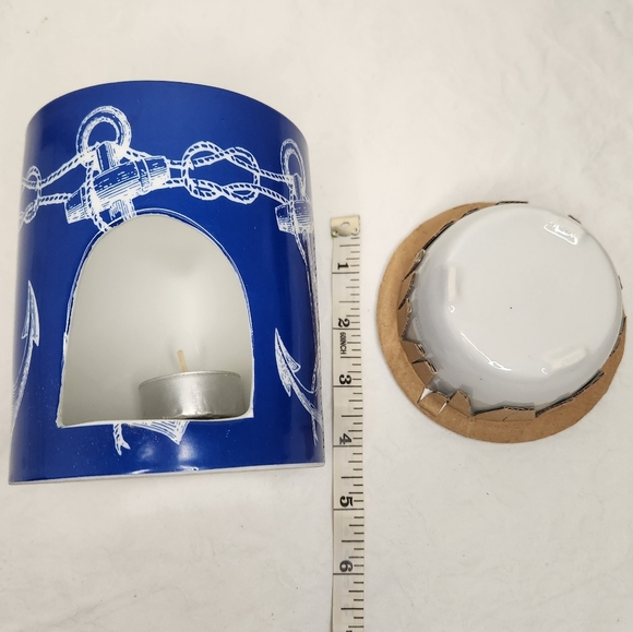 Ceramic Dip Butter Warmer Anchors - Picture 7 of 8